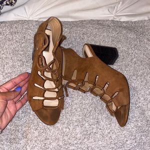 Forever 21 strappy heels